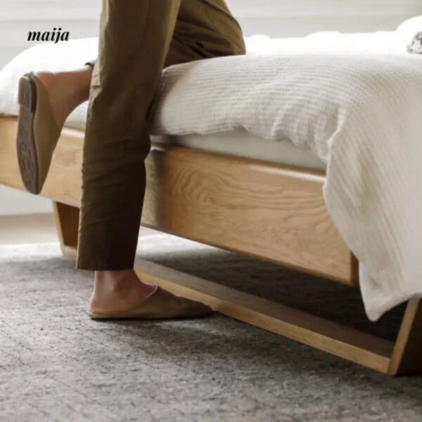 GENJI Flores Solid Wood Floating Bed - Image 7