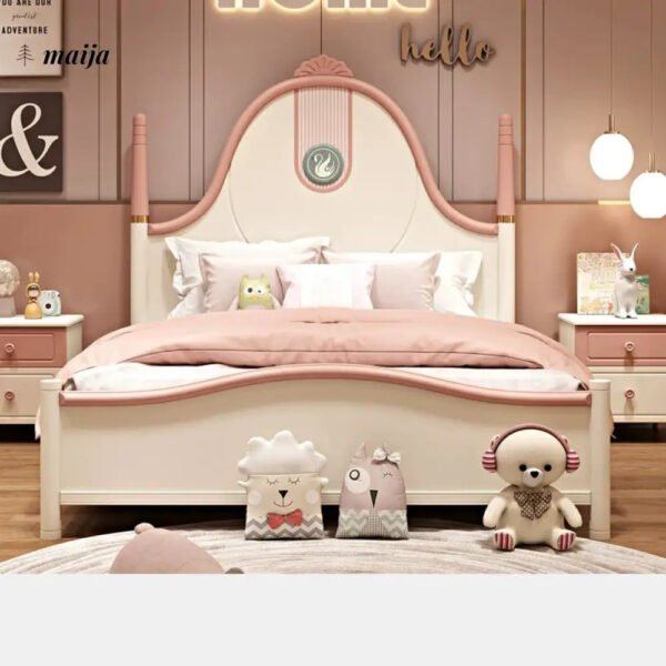 Pink Swan Children's Bed - Image 5