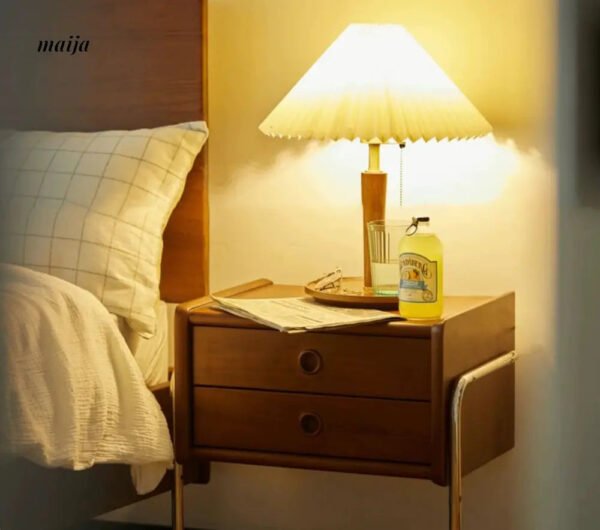 Elizabeth Retro Metal Frame Bedside Table - Image 11