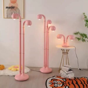 Pink Snowdrop Lamp