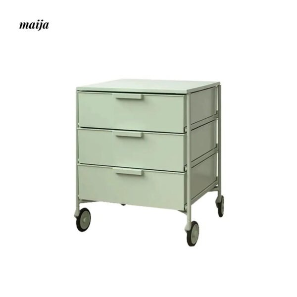 Pastel Filing Cabinet Bedside Table - Image 7