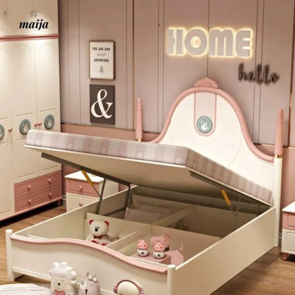 Pink Swan Children's Bed - Image 6