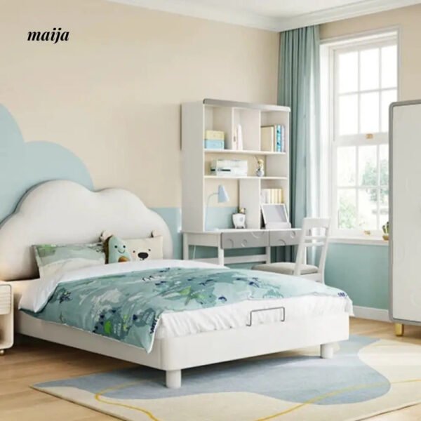 LINSYKIDS Soft Clouds Children's Bed - Image 7