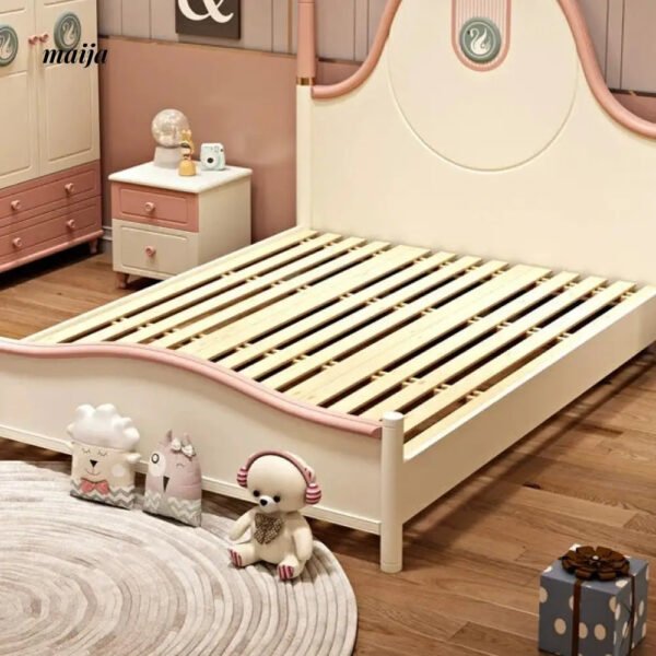 Pink Swan Children's Bed - Image 7