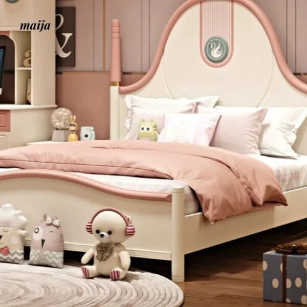 Pink Swan Children's Bed - Image 2