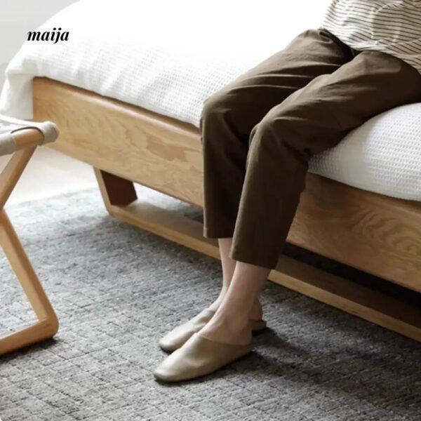 GENJI Flores Solid Wood Floating Bed - Image 17
