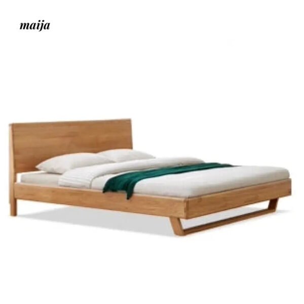 GENJI Flores Solid Wood Floating Bed - Image 18