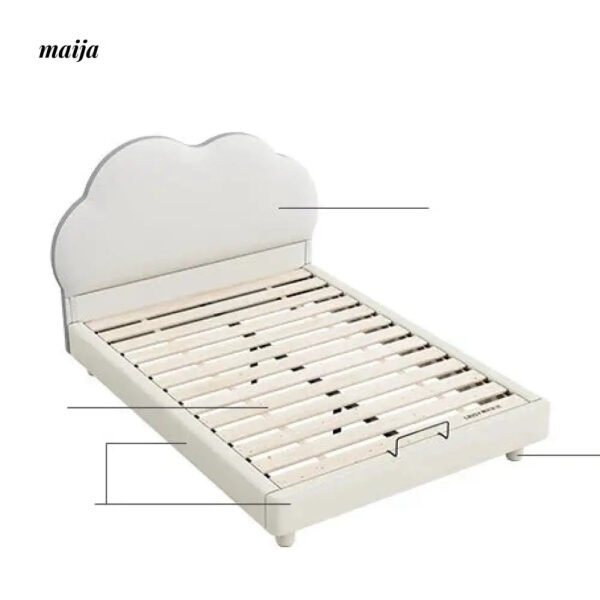 LINSYKIDS Soft Clouds Children's Bed - Image 8
