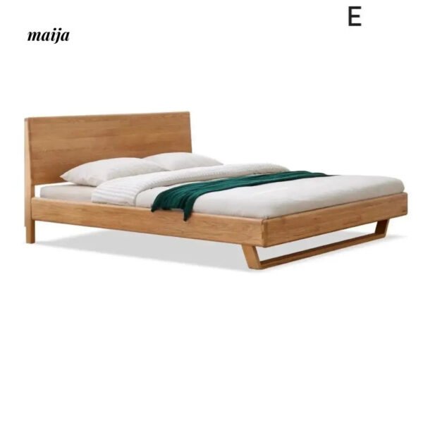 GENJI Flores Solid Wood Floating Bed - Image 22