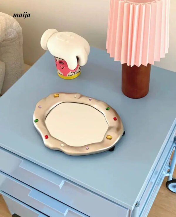 Pastel Filing Cabinet Bedside Table - Image 12