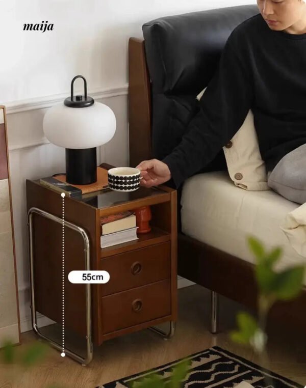 Elizabeth Retro Wooden Side Table - Image 5