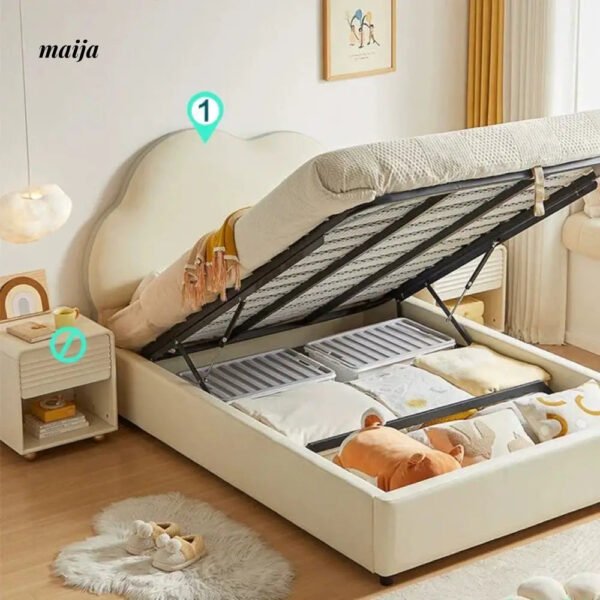 LINSYKIDS Soft Clouds Children's Bed - Image 15