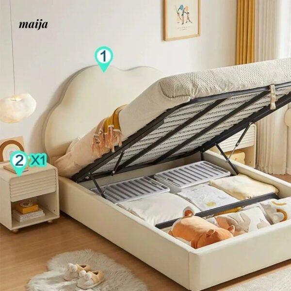 LINSYKIDS Soft Clouds Children's Bed - Image 16