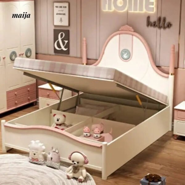 Pink Swan Children's Bed - Image 4