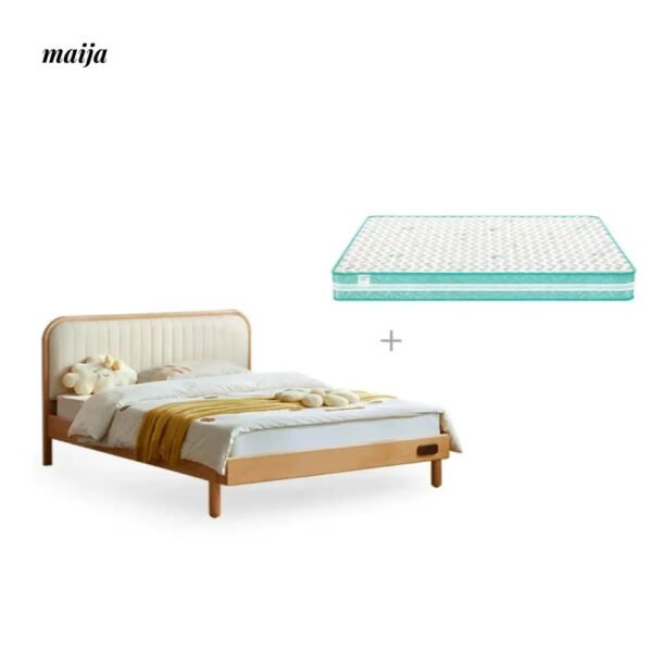 LINSYKIDS Celia Soft Headboard Children's Bed - Image 36